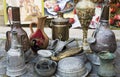 Oriental,Turkish,Azerbaijani ,vintage,silver, ceramic iron dishes for sale . Old kitchenware trays, teapots, coffee turks samovars