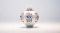 Oriental Vase On White Background: Vray Tracing, Natalia Rak, Symmetrical Design