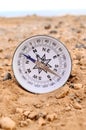 Orientation Concept Metal Compass Royalty Free Stock Photo