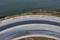 Orientation table in Hillion in Brittany