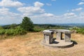 Orientation table at Mont Gargan