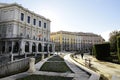 The Oriente square in Madrid