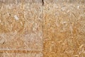 Oriented strand board background of texture. Royalty Free Stock Photo