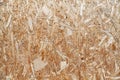 Oriented strand board background of texture. Royalty Free Stock Photo