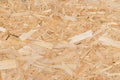 Oriented Strand Board. Chipboard building material Royalty Free Stock Photo