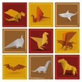 Origami animals