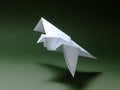 Origami Bird Royalty Free Stock Photo