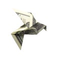 Origami Bird from banknotes