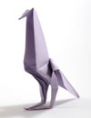 Origami bird Royalty Free Stock Photo