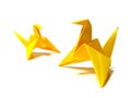 Origami Birds Royalty Free Stock Photo