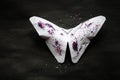 Origami butterfly sprinkle with glitter
