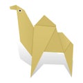 Origami camel Royalty Free Stock Photo
