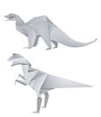 Origami Dinosaur Models