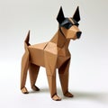 Origami Dog Model: Twiggy - Avocadopunk Style