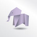 Origami elefant