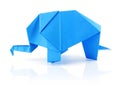 Origami elephant