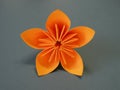 Origami flower