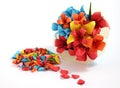 Origami flower Royalty Free Stock Photo