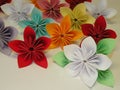 Origami flowers