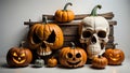 halloween. pumpkin and house halloween. wallpaper desktop. 9:16 bats. halloween design background wallpaper