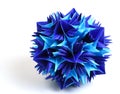 Origami kusudama snowflake