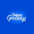 Origami lettering of Season s Greetings