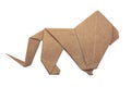 Origami lion king