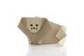 Origami lion by recycle papercraft