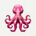 Origami Octopus Royalty Free Stock Photo