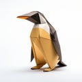 Bold And Realistic Origami Penguin With Precisionist Design