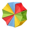 Origami polyhedron