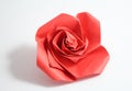 Origami rose Royalty Free Stock Photo