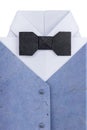 Origami shirt with bow tie