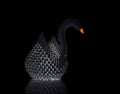 Origami swan Royalty Free Stock Photo