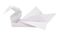 Origami swan Royalty Free Stock Photo