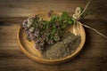 Origanum vulgare oregano herb - spice