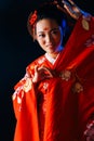 Asian women in kimonos are very beautiful