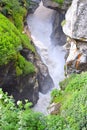 Origin of River Sarasvati, Mana Village, Uttarakhand, India Royalty Free Stock Photo