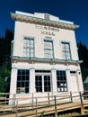 Origina masonic hall building in Barkerville.