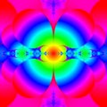 An original abstract image created using computer graphics and mathematics Royalty Free Stock Photo