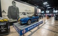 An original AC Cobra and ford mustang gt in the Carroll Shelby Heritage Center