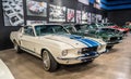 An original AC Cobra and ford mustang gt in the Carroll Shelby Heritage Center