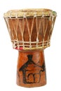 Original african djembe drum Royalty Free Stock Photo