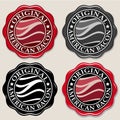 Original American Bacon Seal / Badge