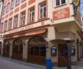Original Bavarian Pub in Munich - CITY OF MUNICH, GERMANY - JUNE 03, 2021