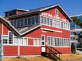 Original Boeing Airplane Company building at the Museum Of Flight in Seattle