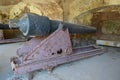 Cannon, Fort Sumter, Charleston, S.C. Royalty Free Stock Photo