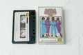 original cassette tape, album the visitors from the band ABBA