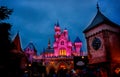 Cinderella Castle Disneyland Night View