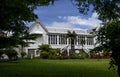 Original colonial government white villa in a beautiful park